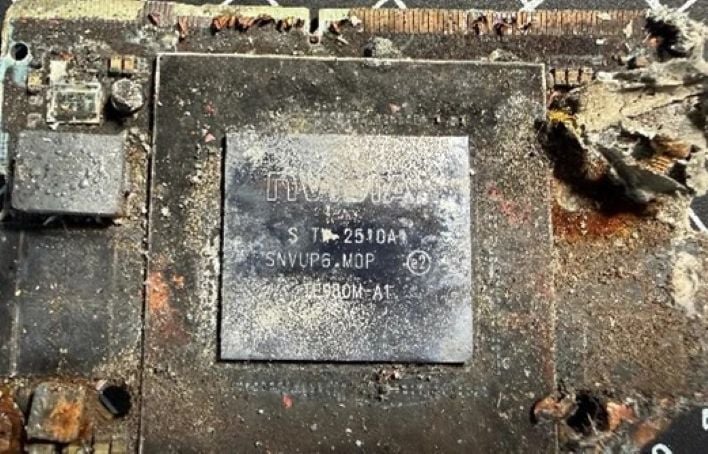 An NVIDIA Jetson Orin module found in a destroyed Russian S-71M missile
