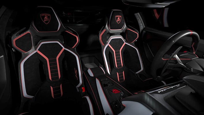 Lamborghini Revuelto SV seats