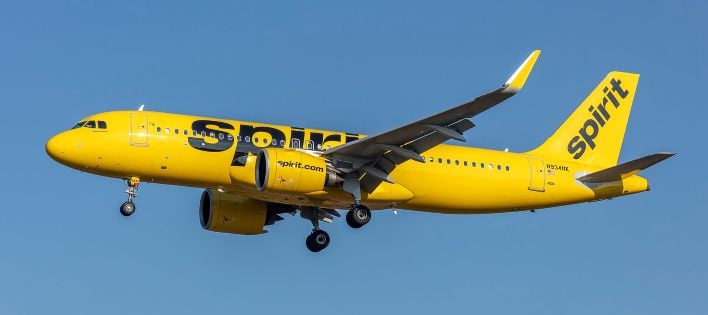 Airbus A320 Neo once operated by Spirit Airlines
