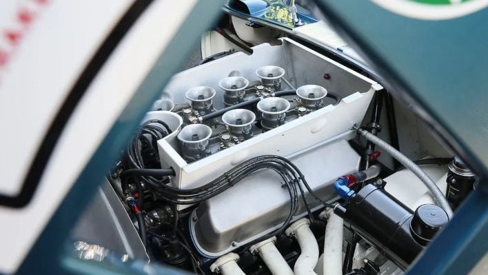 Chassis CSX2300's engine bay