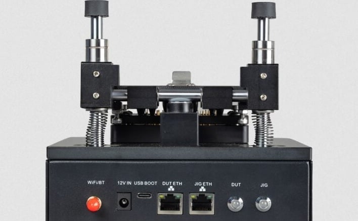 Backside of the Programming Jig