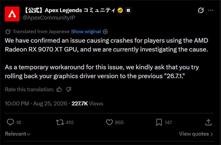 apex legends tweet
