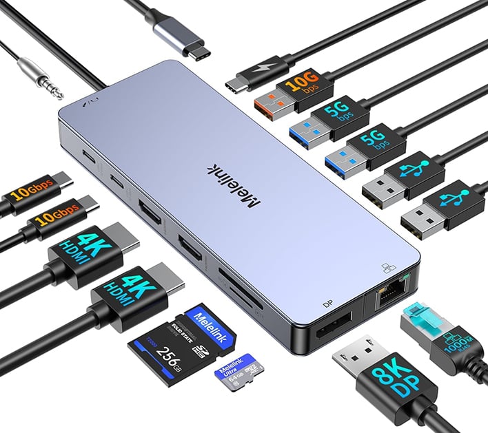 Melelink USB-C Docking Station.