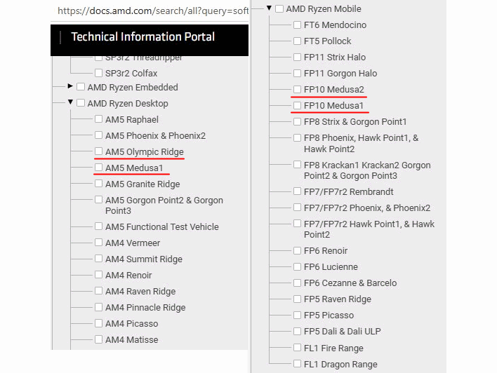 amd technical information portal instlatx64 screenshot
