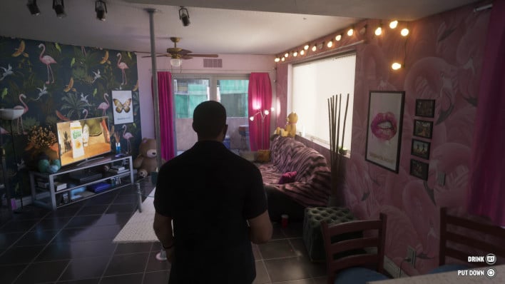 Lucia's Apartment.