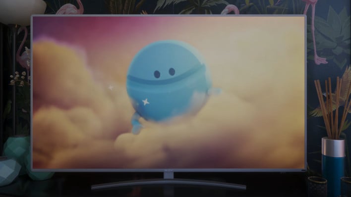 Lucia's TV.