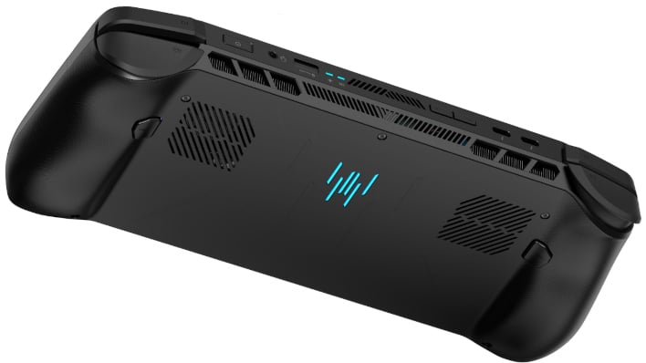 Acer Predator Atlas 7 rear view.