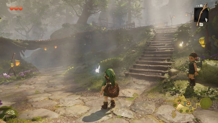 Kokiri Forest in Ocarina of Time Remake.