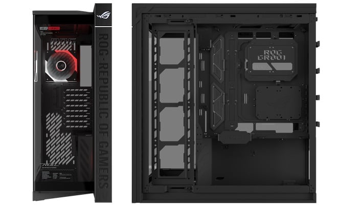 front and cable management