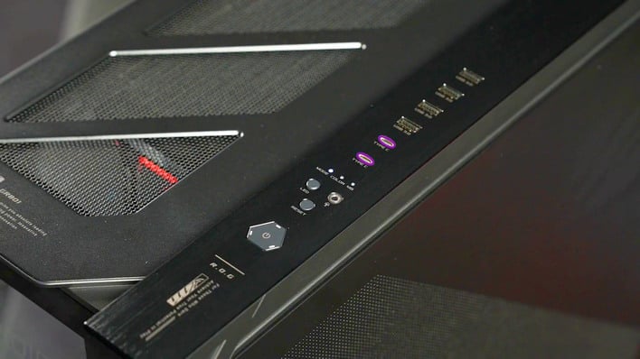 top panel io asus rog cronox