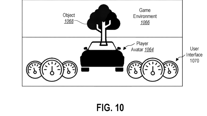 Microsoft in-game ads patent.
