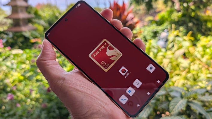 Qualcomm Snapdragon 8 Elite Extreme Gen 6 phone prototype.