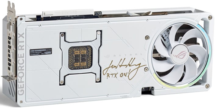 ASUS GeForce RTX 5090 signed by Jensen Huang