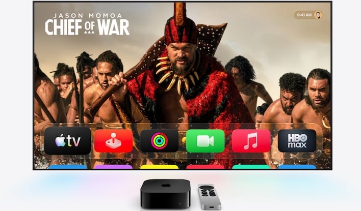 Apple TV set top box