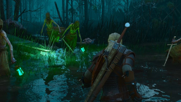 Maximum Path Tracing in The Witcher 3: Remastered.