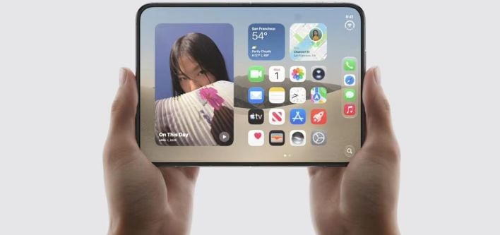 Or the latest passport foldable, the iPhone Duo?