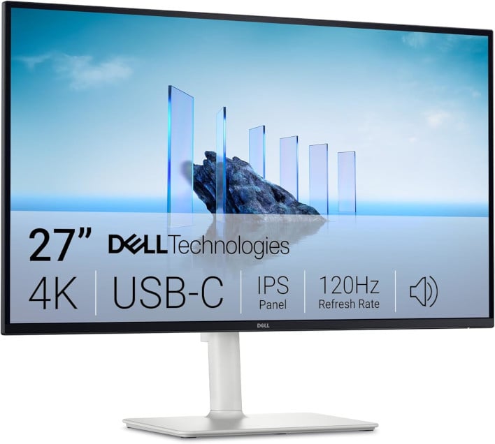 The 27-inch Dell S275QC, not to be confused for its 32-inch VA sibling.