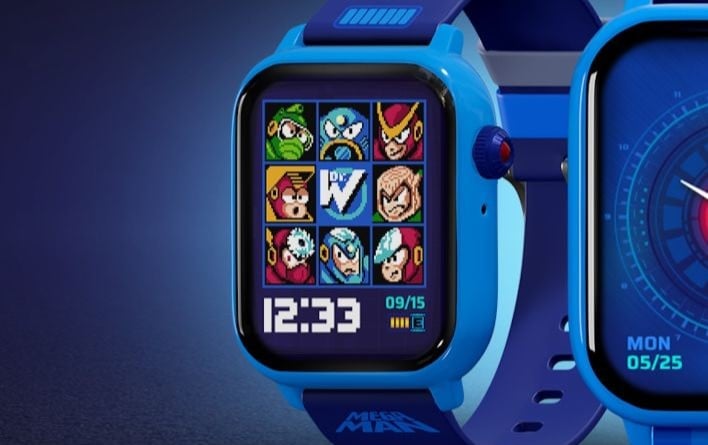 Mega Man Retro Gaming Smartwatch