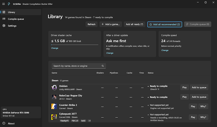 scskiller library screen