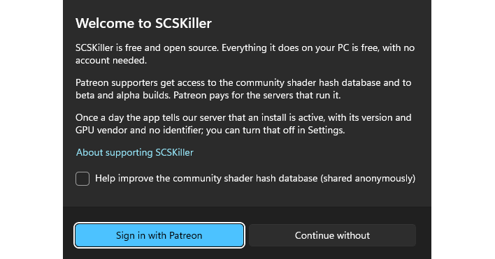 welcome to scskiller