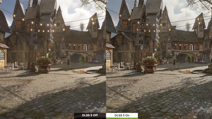 hogwarts legacy dlss 5 hogsmeade