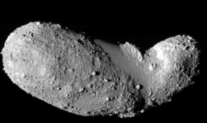 Rubble pile asteroid 25143 Itokawa