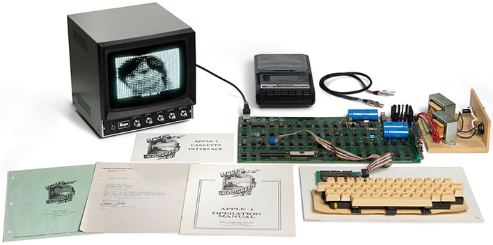 Apple-1 lot that sold for $1.15 million
