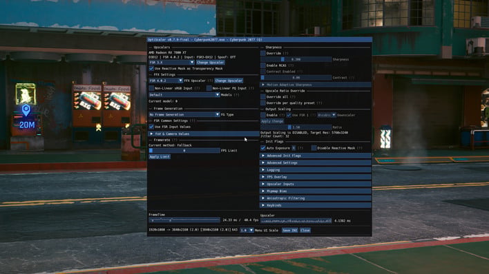 cyberpunk optiscaler 2025 09