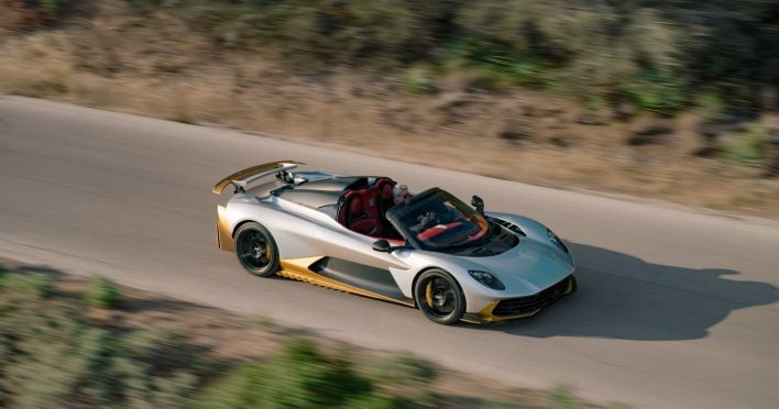 Besides a stowable fabric roof, there's an optional hard top
