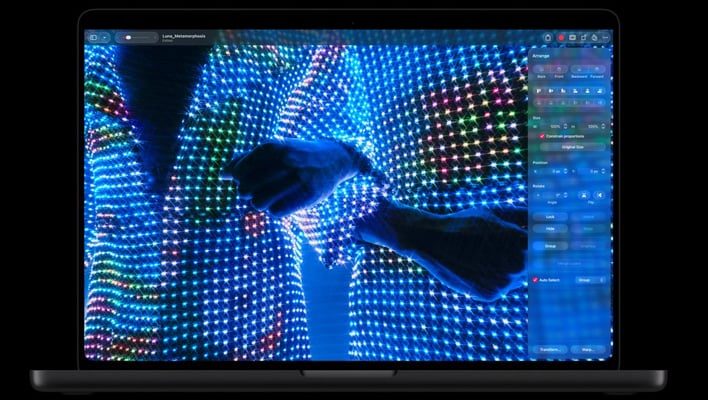 Apple MacBook Pro with PROLED XDR display.
