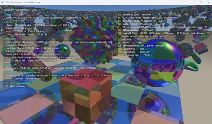 microsoft dxr clas benchmark