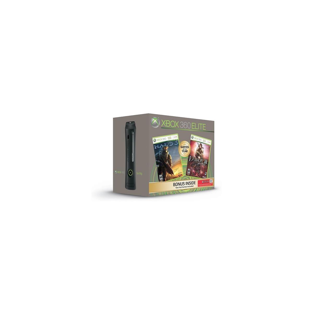 $399 Xbox 360 Elite Bundle Adds Halo 3/Fable II | HotHardware