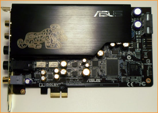 Звуковая карта asus pci e xonar se