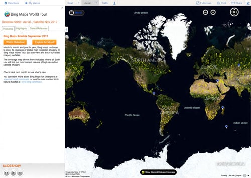 Карта bing спутник онлайн